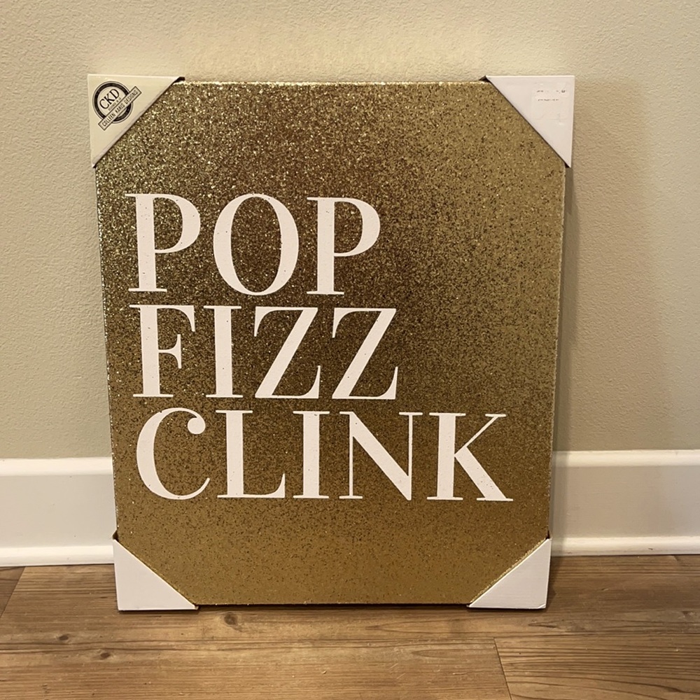 Glitter Wall Hanging by Colleen Karis Designs